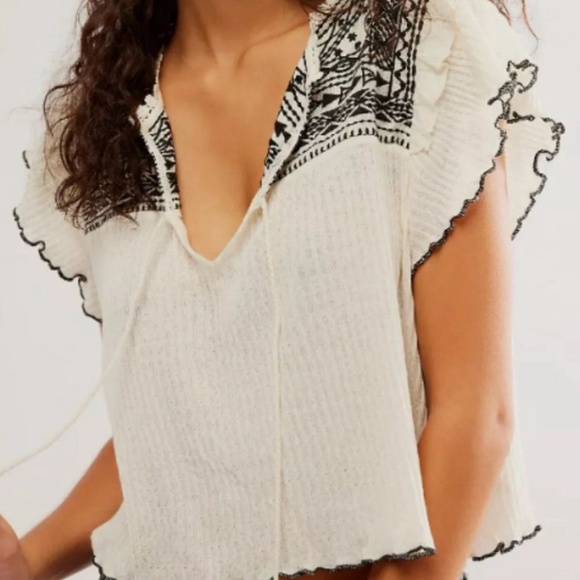 Free People Top - Serafina Top - Picture 2 of 4